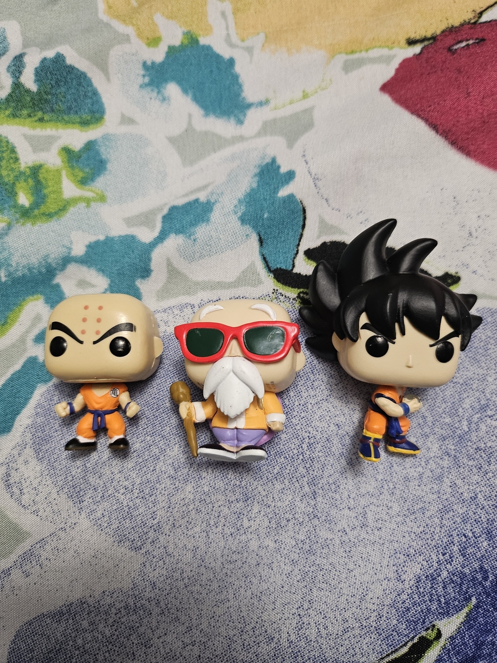 Funko Dragon Ball Z Vinyl Mini Figures 3-Pack: Goku, Krillin, Master Roshi